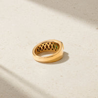 Heirloomed Octagonal Emerald Cigar Band