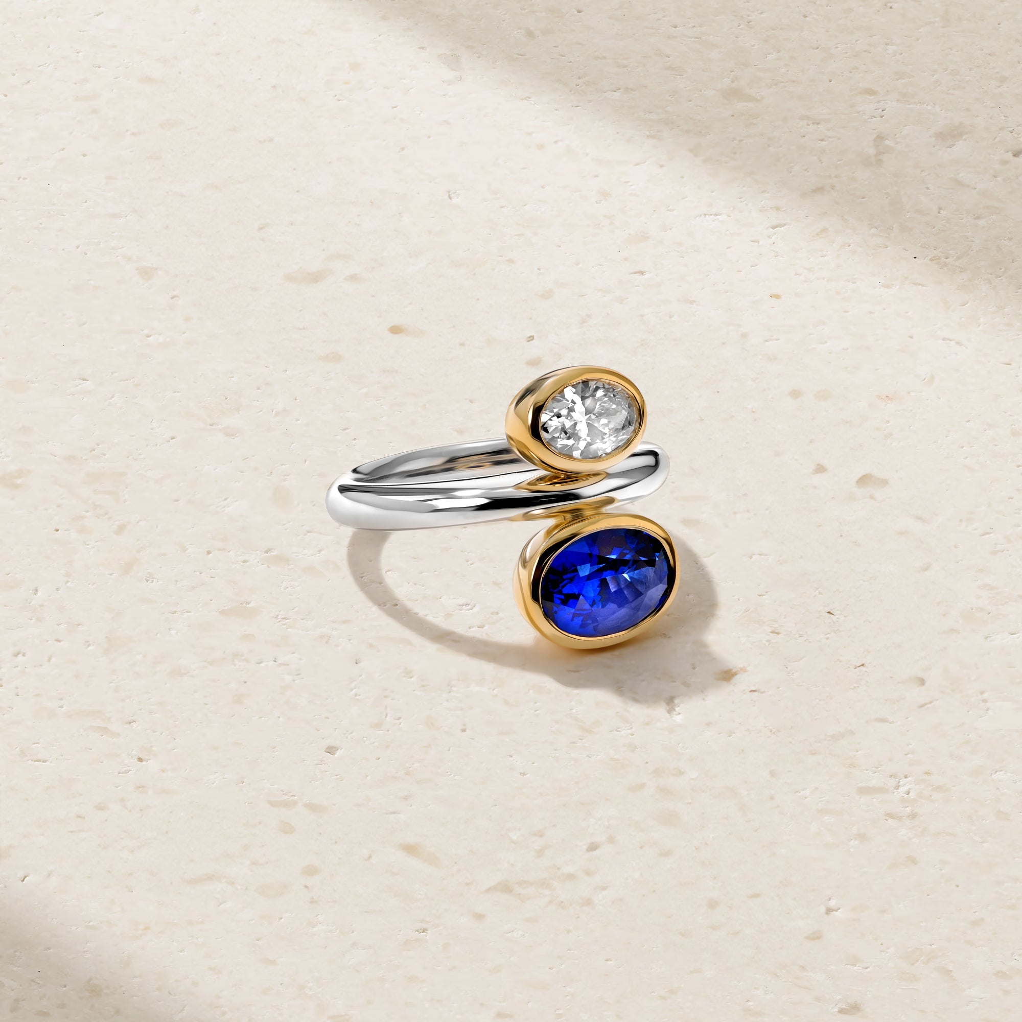 18kt Yellow Gold and Platinum