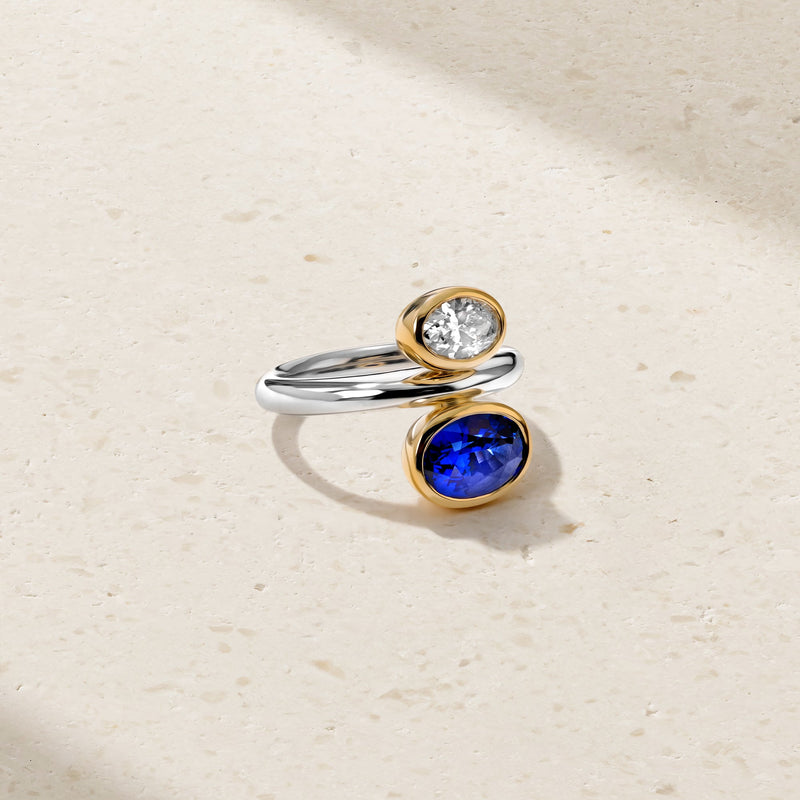 18kt Yellow Gold and Platinum