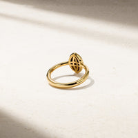 Aurum Marquise Sapphire Ring