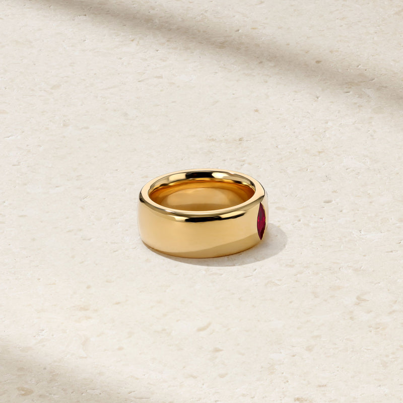 Guardian Grand Ruby and Diamond Ring