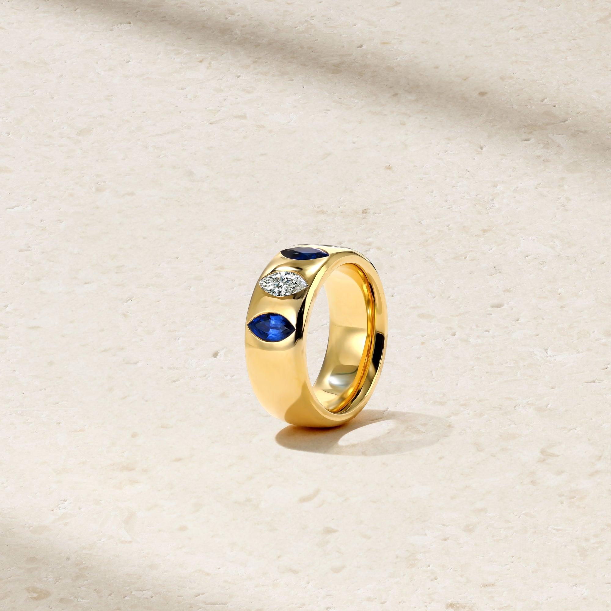 Guardian Grand Sapphire and Diamond Ring