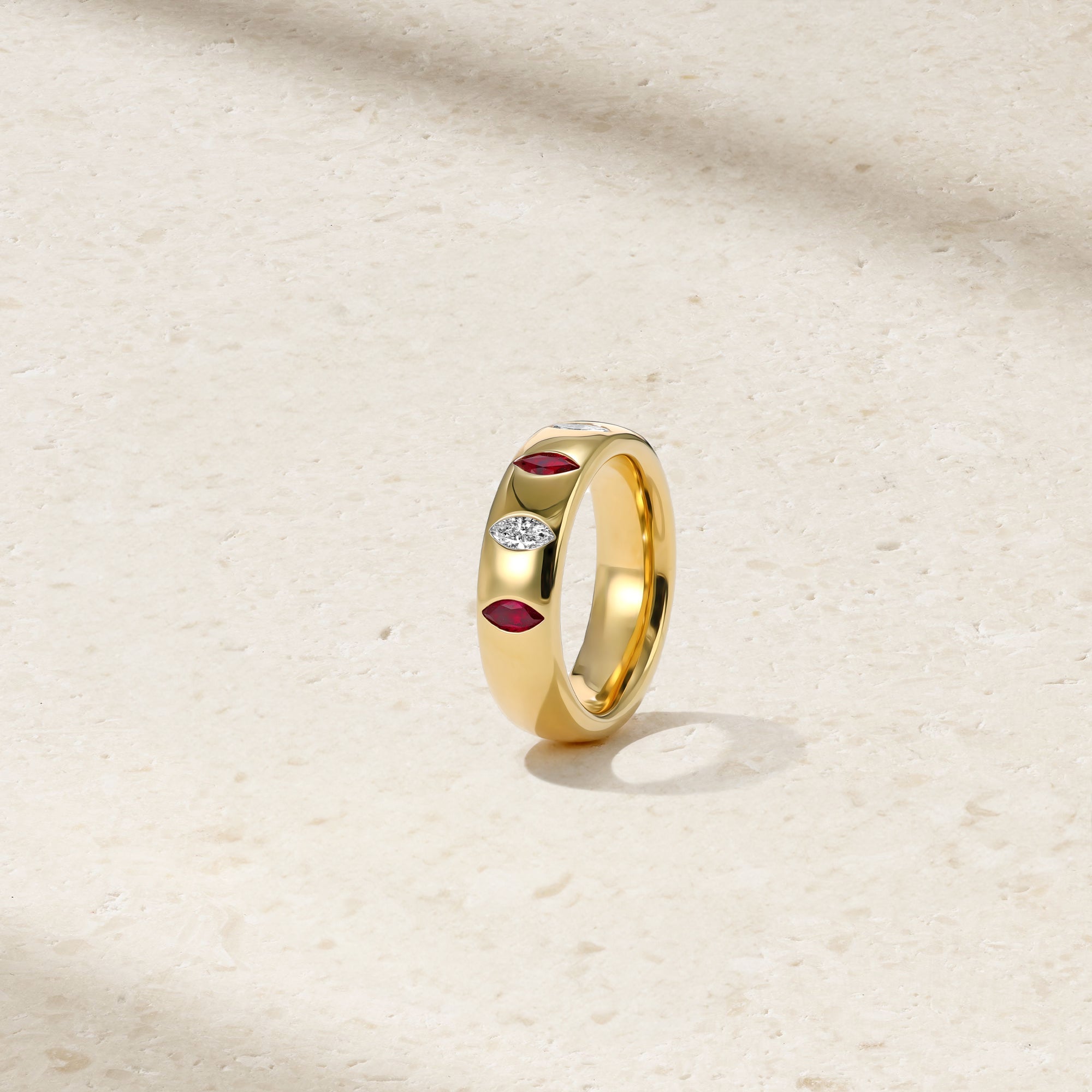 Guardian Ruby and Diamond Ring