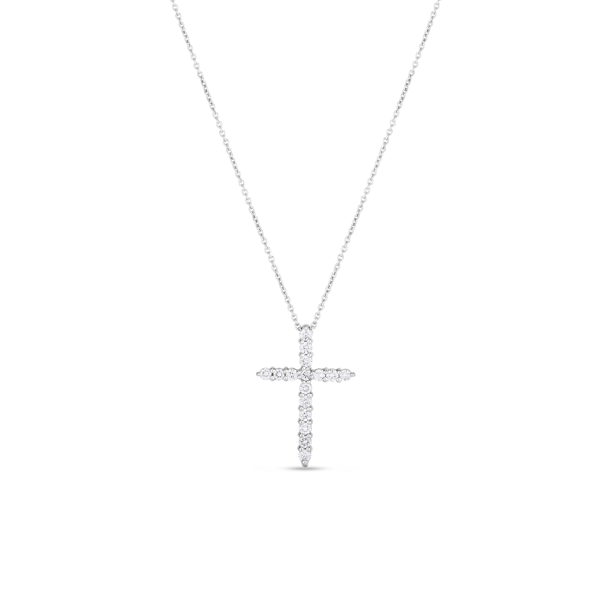 Tiny Treasures Diamond Bigger Cross Pendant