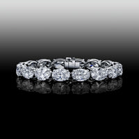 East West Oval Straight Line Diamond Bracelet