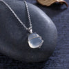 Swarovski Crystal Opal 18K White Gold over Sterling Silver Necklace - Golden NYC Jewelry