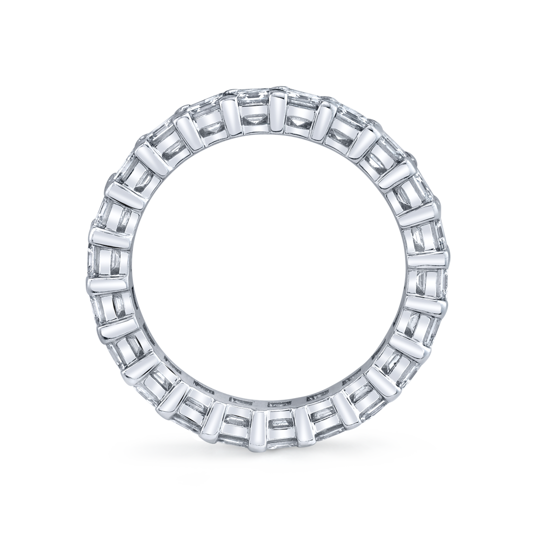 Eternity Asscher .15CT G,H/VS