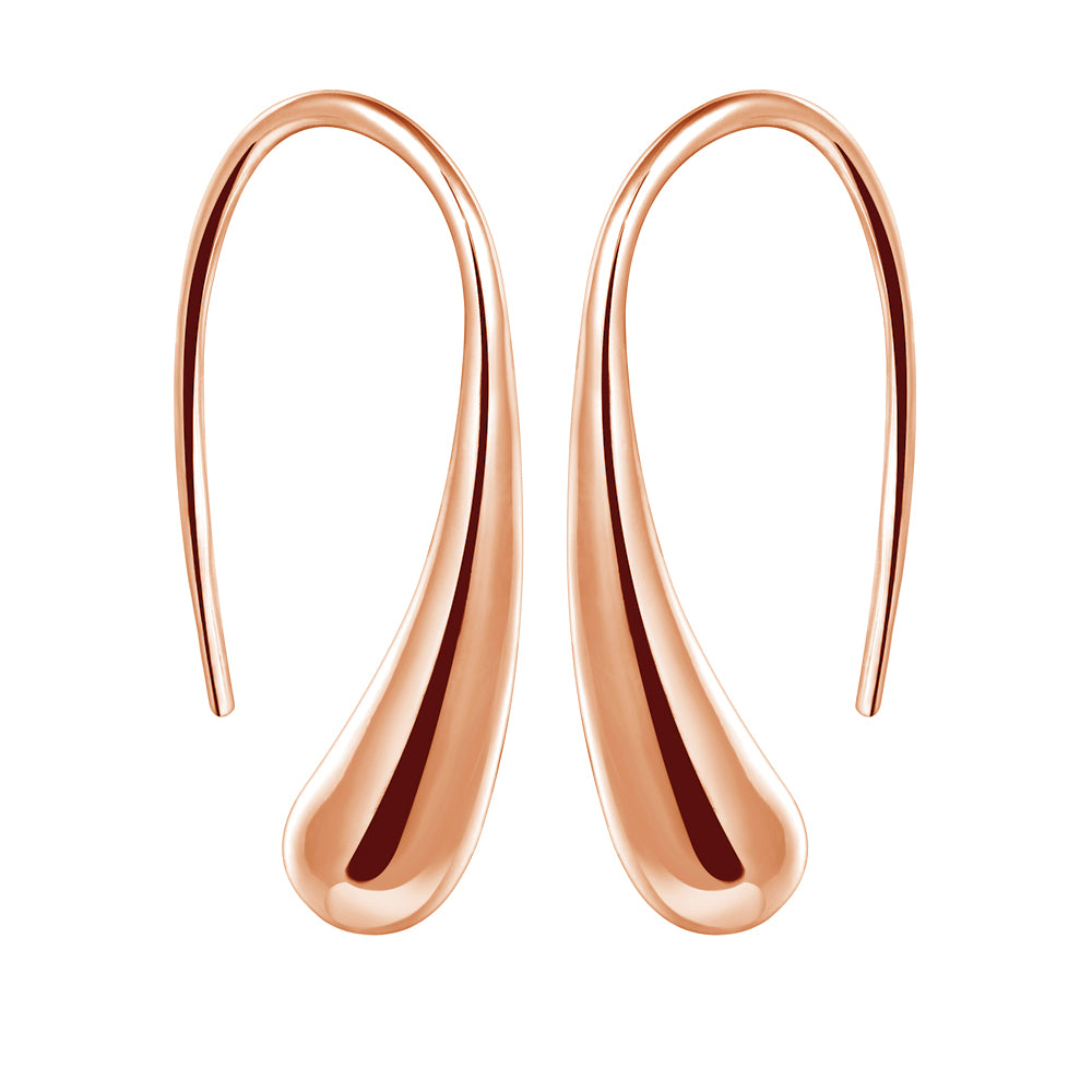 Threader Drop Earrings in Gold Plating - 3 Colors Available