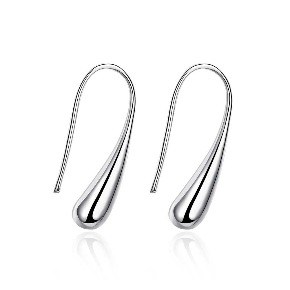 Threader Drop Earrings in Gold Plating - 3 Colors Available