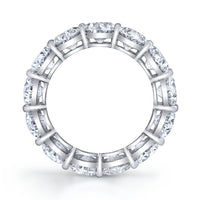 Oval Diamond Eternity Band