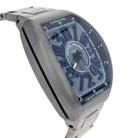 Franck Muller Vanguard Crazy Hours Titanium V45CHTTBRBL