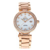 Omega De Ville Ladymatic 34MM Rose Gold Diamonds 425.65.34.20.55.001
