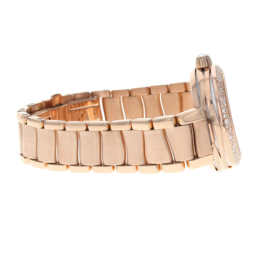 Omega De Ville Ladymatic 34MM Rose Gold Diamonds 425.65.34.20.55.001