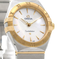 Omega Constellation 28MM Stainless Steel Yellow Gold 131.20.28.60.05.002