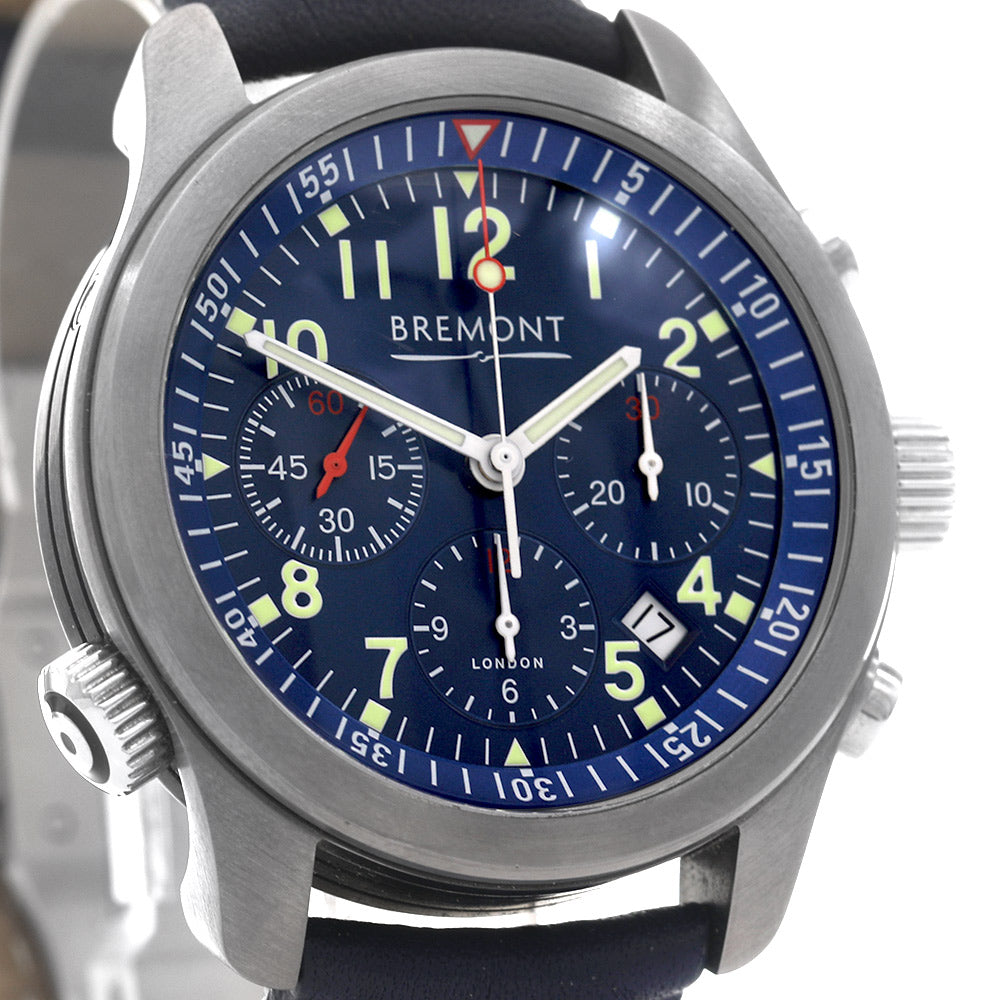 Bremont Pilot Chronograph 43mm Stainless Steel ALT1-P