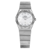 Omega Constellation Quartz 27MM Stainless Steel 123.10.27.60.55.003