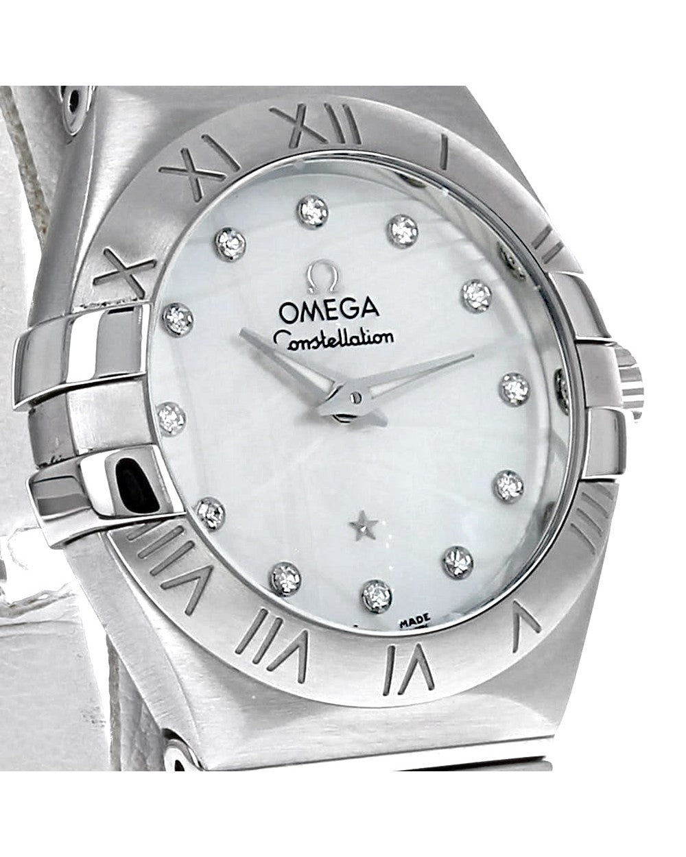 Omega Constellation Quartz 27MM Stainless Steel 123.10.27.60.55.003