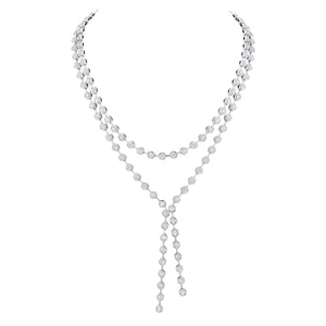 Lariat Diamond Necklace