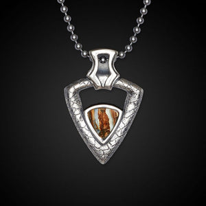 William Henry Mammoth Fervor Sterling Silver Necklace P28 MT BR