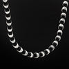 William Henry Caesar Magna Sterling Silver Chain Necklace NK6