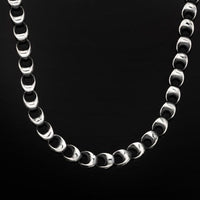 William Henry Caesar Magna Sterling Silver Chain Necklace NK6