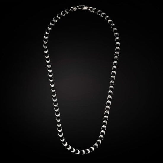 William Henry Caesar Magna Sterling Silver Chain Necklace NK6