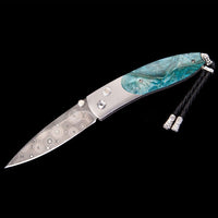 William Henry Monarch Teal Pocket Knife Limited Edition B05 TEAL