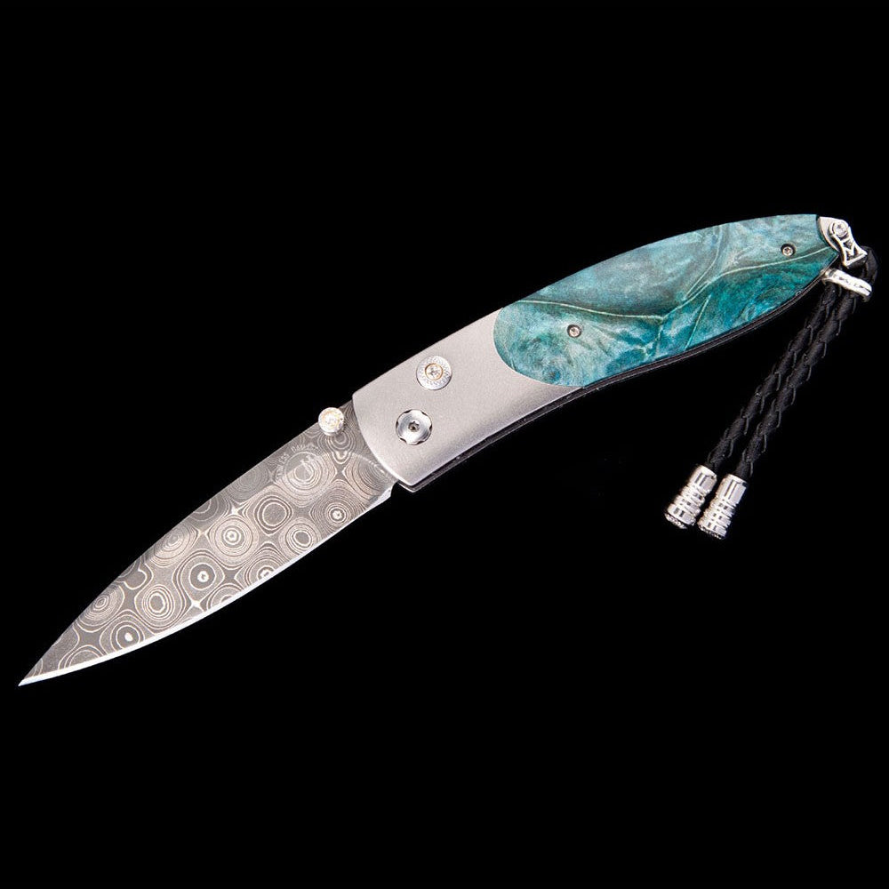 William Henry Monarch Teal Pocket Knife Limited Edition B05 TEAL