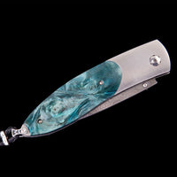 William Henry Monarch Teal Pocket Knife Limited Edition B05 TEAL