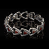 William Henry Dino Pace Sterling Silver Dinosaur Bone Bracelet BR10 DB RB