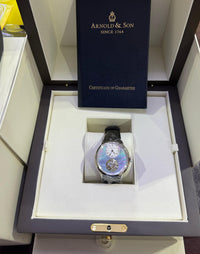 Arnold & Son Utte Tourbillon Platinum Men's Watch