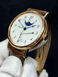 Breguet Classique Moonphase Power Reserve 18K Rose Gold Men's Watch