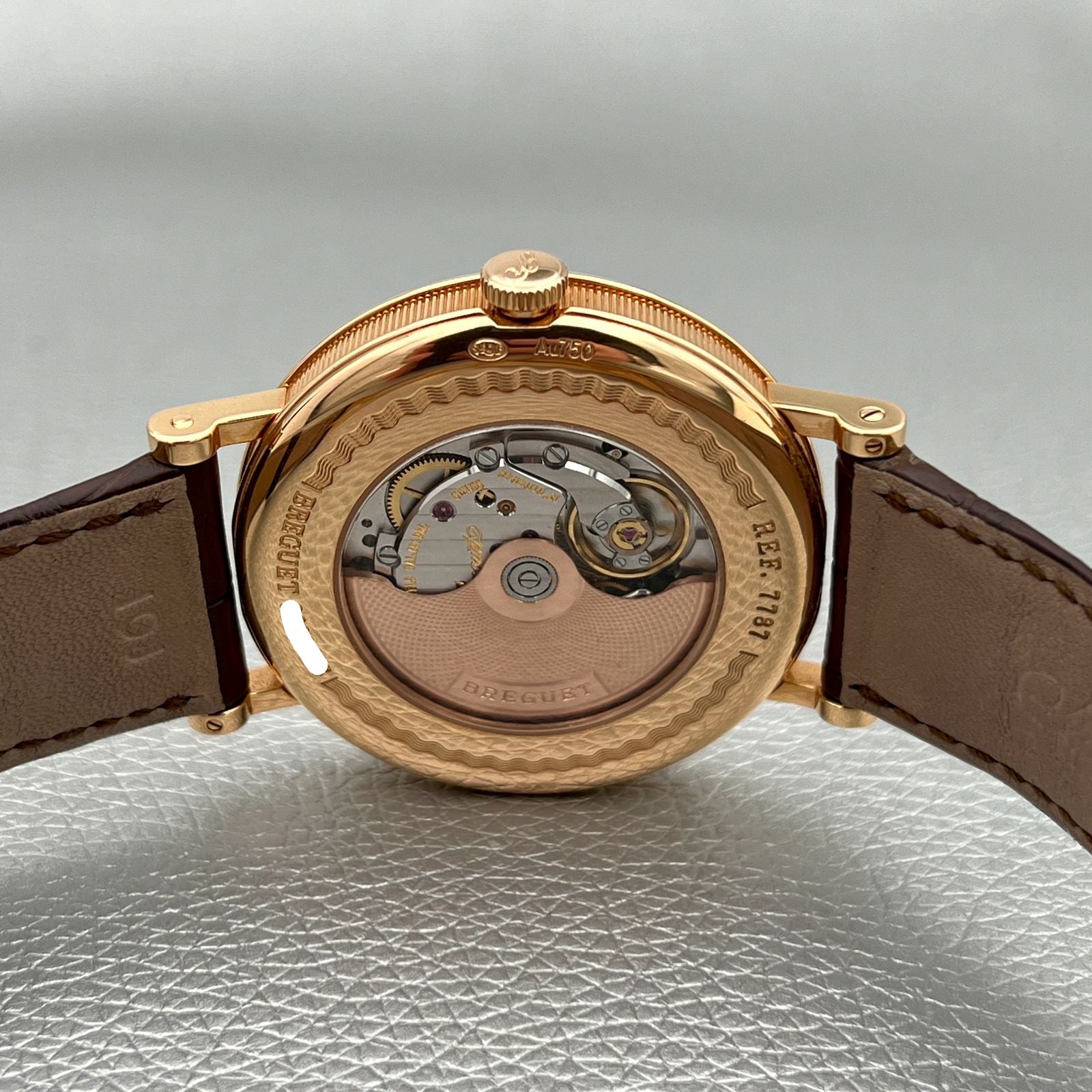 Breguet Classique Moonphase Power Reserve 18K Rose Gold Men's Watch