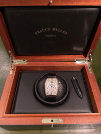 Franck Muller Cintree Curvex Perpetual Calendar 18K White Gold Men's Watch