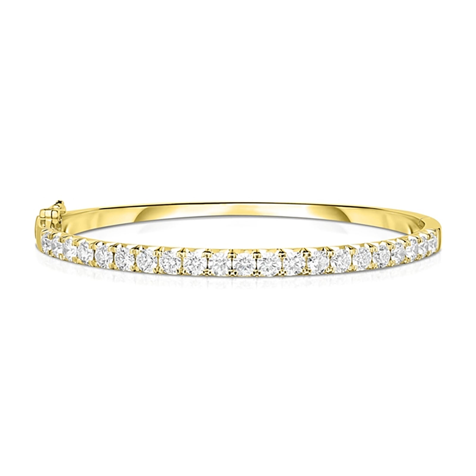 Diamond French Set Bangle