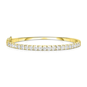 Diamond French Set Bangle