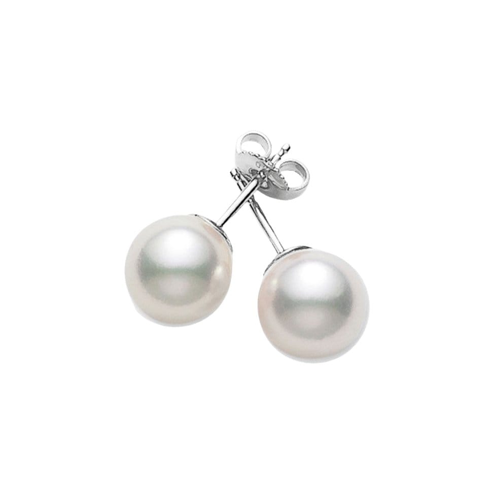 Akoya Cultured Pearl Everyday Essentials Stud Earrings (A+ 8.25-8mm)