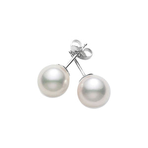 Akoya Cultured Pearl Everyday Essentials Stud Earrings (A+ 8.25-8mm)