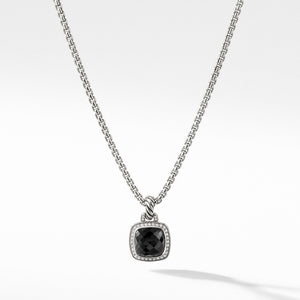 Albion Pendant with Black Onyx and Diamonds