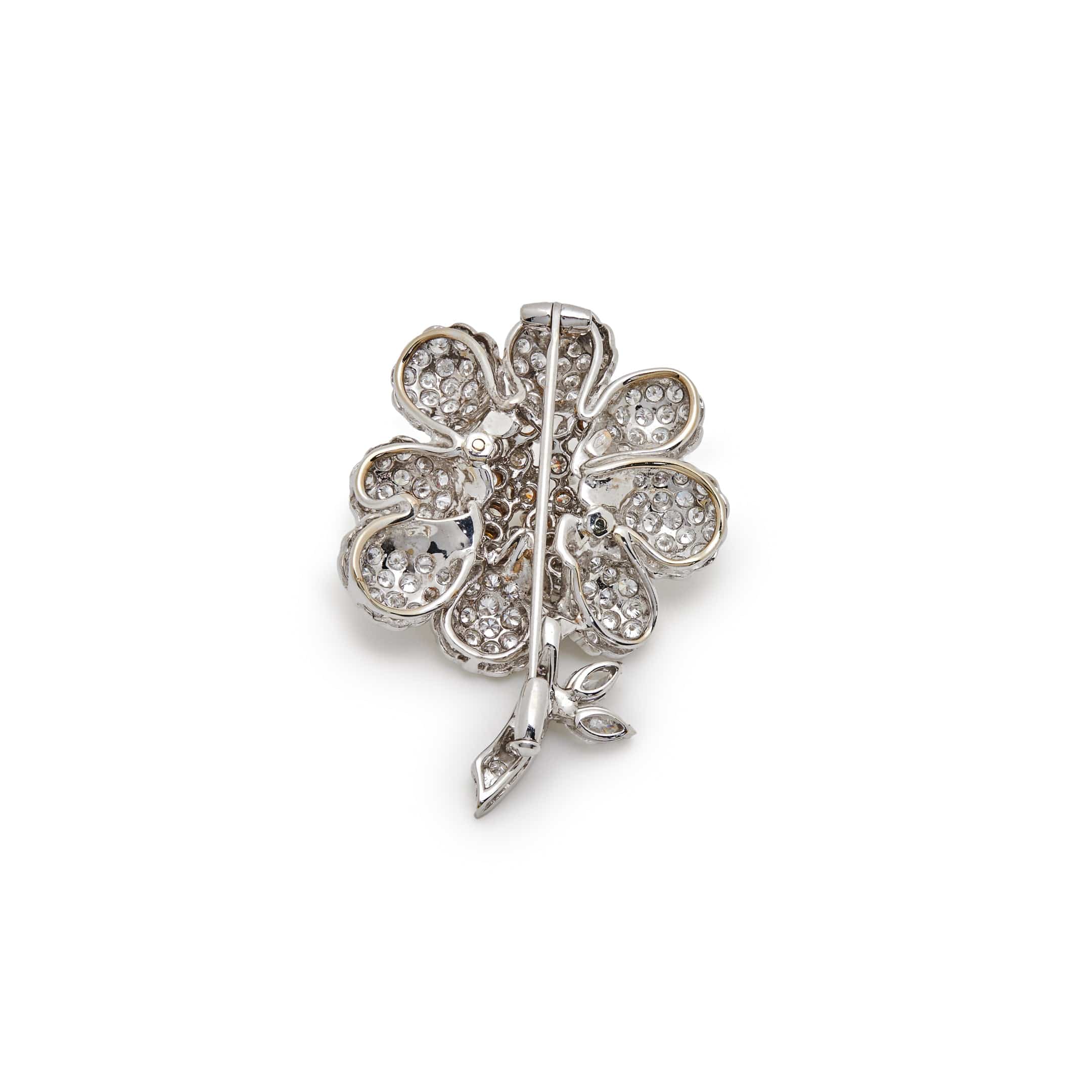Vintage Floral Brooch