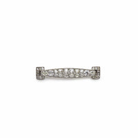Old Mine-Cut Diamond Antique Brooch