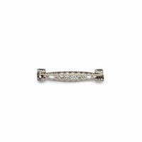 Old Mine-Cut Diamond Antique Brooch