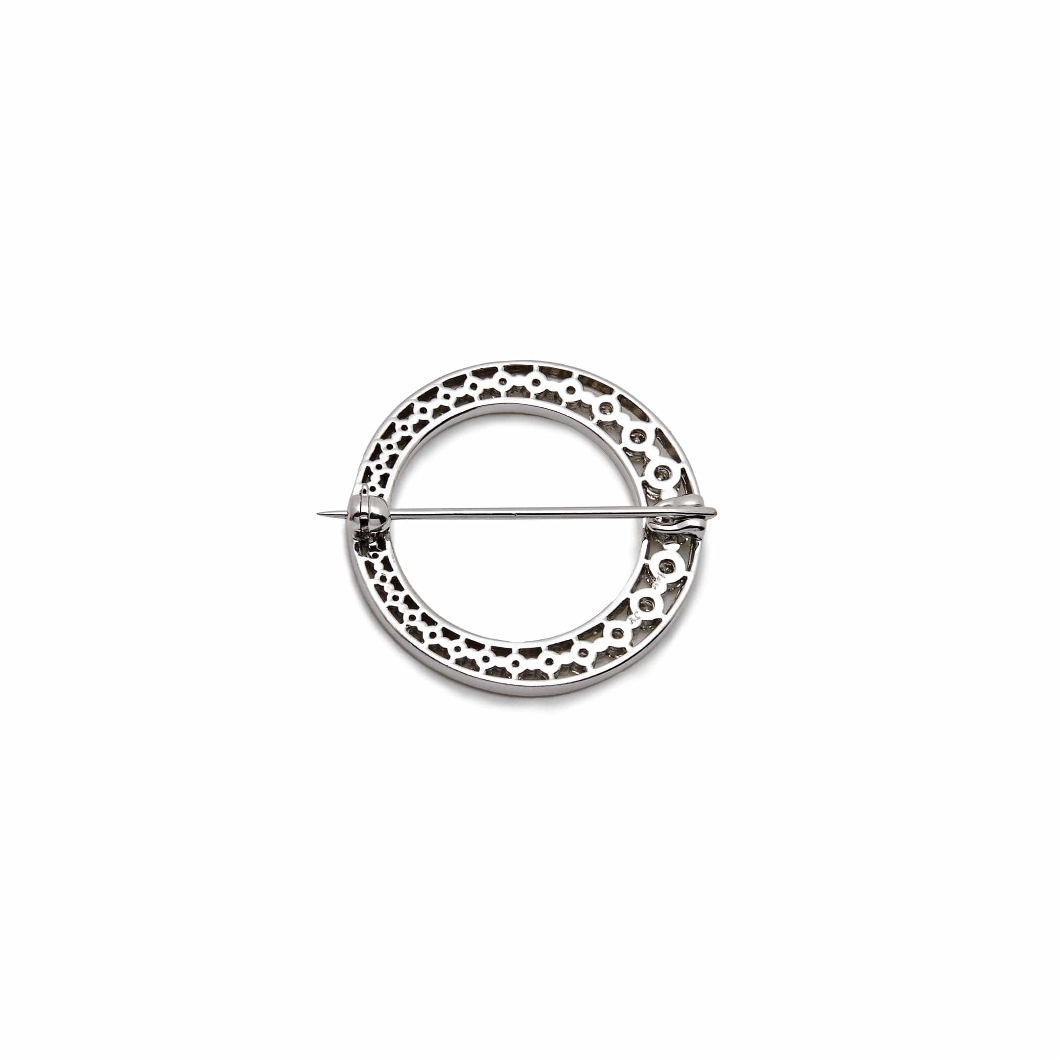 Vintage Crescent Brooch