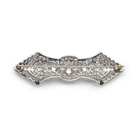 Vintage Diamond Statement Brooch