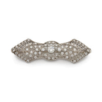 Vintage Diamond Statement Brooch