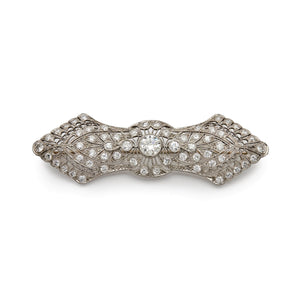 Vintage Diamond Statement Brooch
