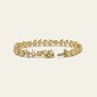 Aria 13 Carat Yellow Diamond Confetti Tennis Bracelet