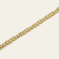 Aria 13 Carat Yellow Diamond Confetti Tennis Bracelet