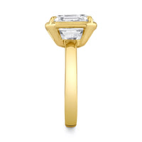 Asscher Cut Diamond Ring