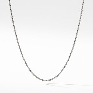 Box Chain Necklace with Gold